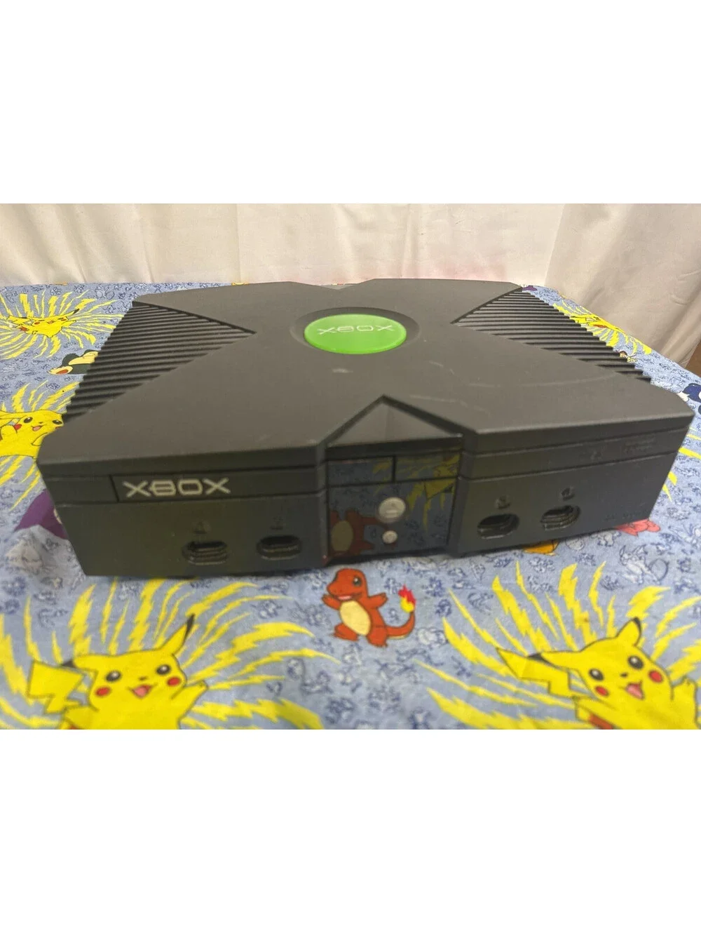 Microsoft Original Xbox 8GB Home Console - Black - Untested For parts or repair